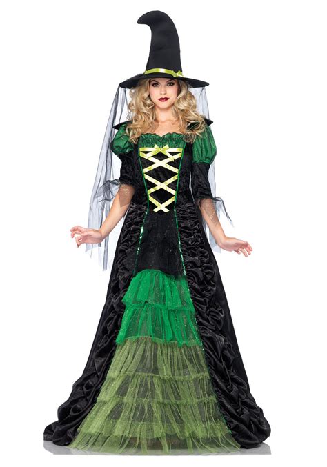 Witch costume straight out of a storybook